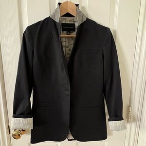 RARE Banana Republic 🖤 black blazer with NYC map